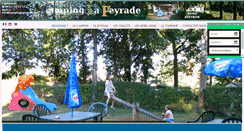 Desktop Screenshot of campinglapeyrade.fr